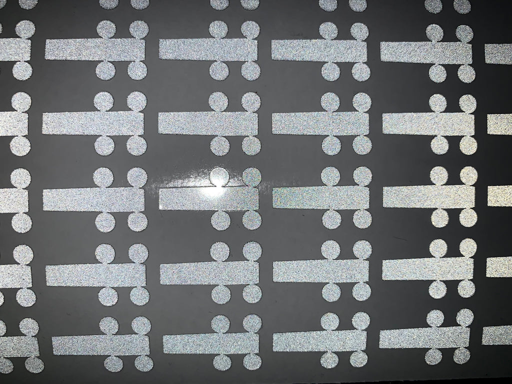 Reflective dots with install tabs for Foresight GC2 with HMT, GC3